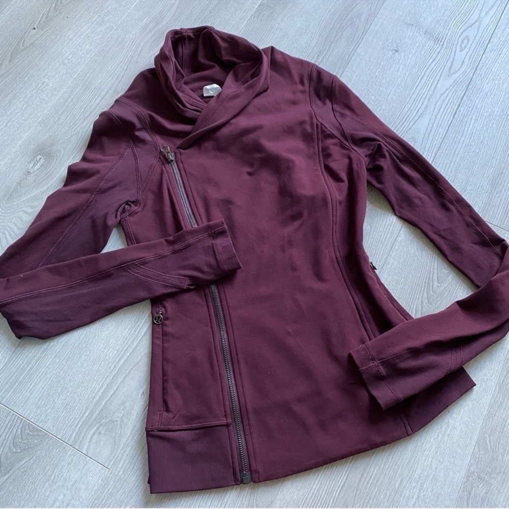 Lululemon Bhakti Yoga Jacket maroon